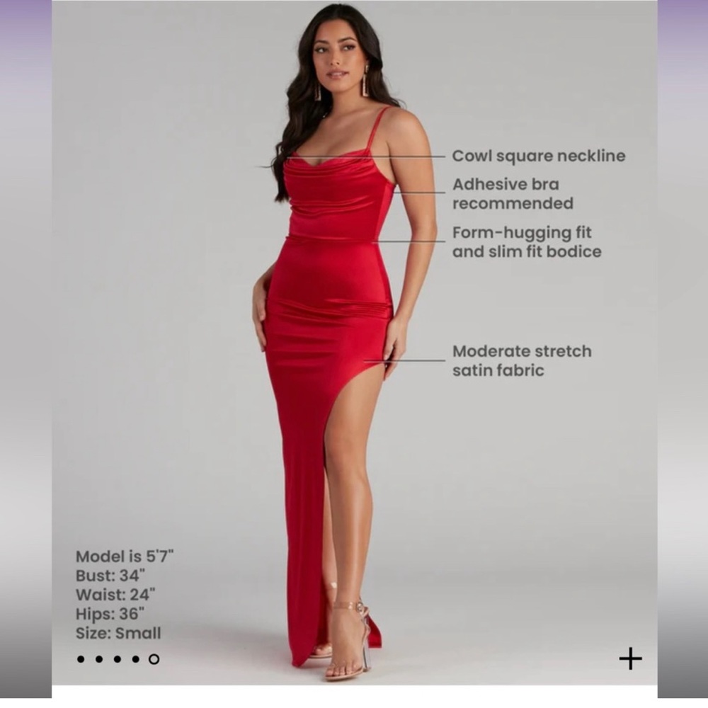 Red prom dress
